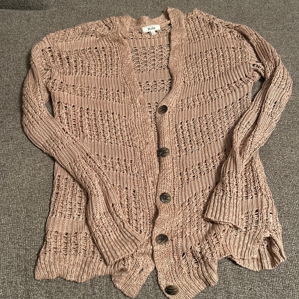Mudd Button-up Sweater Cardigan